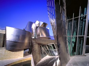 Exterior Guggenheim Bilbao foto postal 05