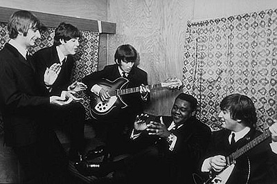 Beatles con Fats Domino