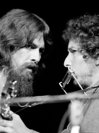 Harrison y Bob Dylan