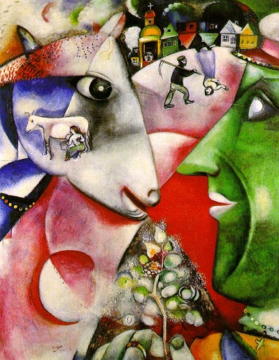 Marc Chagall moi et le village