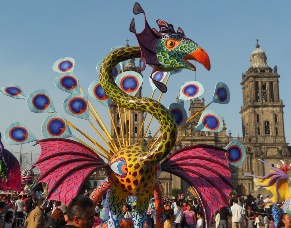 Alebrije en el Zócalo