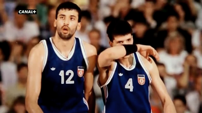 Divac y Petrovic selección