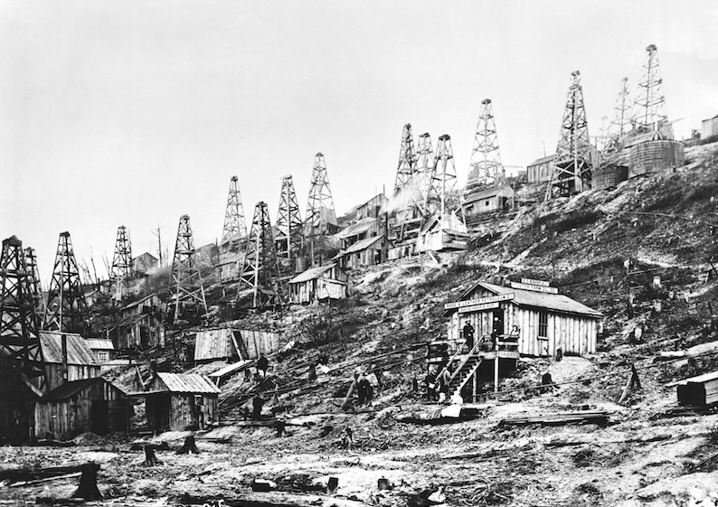 Pennsylvania Oil Fields 1865