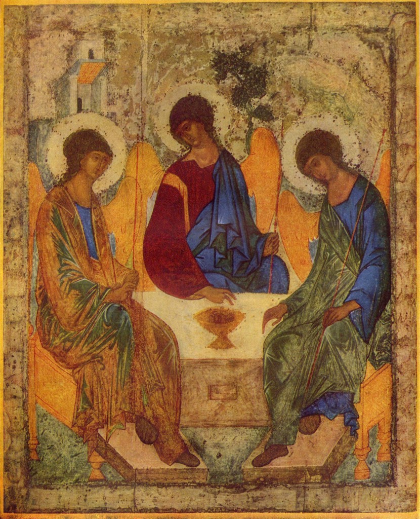 4. La Trinidad, de Andrei Rublev