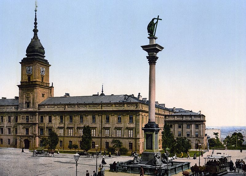 El Castillo Real de Varsovia antes de la guerra
