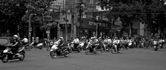 Motos por todas partes