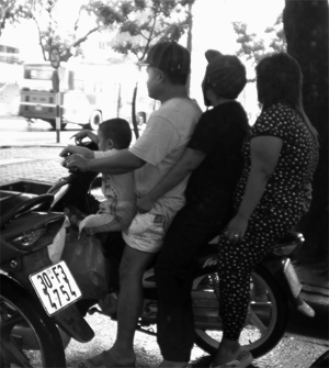 Vietnamitas motorizados