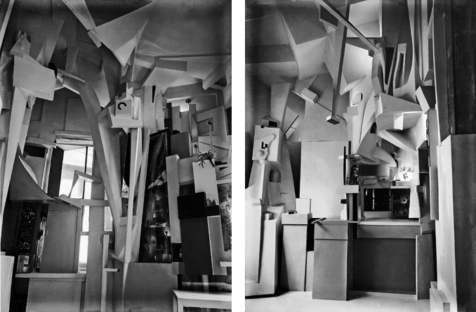 MERZ, o el arte del todo 4 La Merzbau original, fotos de 1933 por Kurt Scwitters
