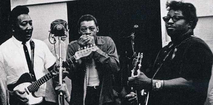 Muddy Waters y Bo Diddley