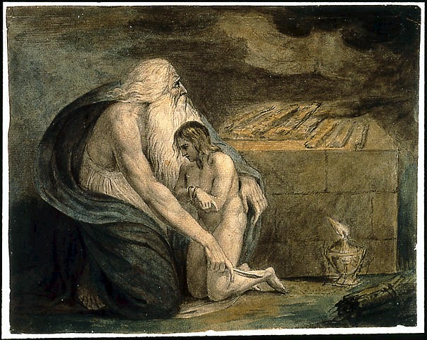 Abraham and Isaac - Por William Blake
