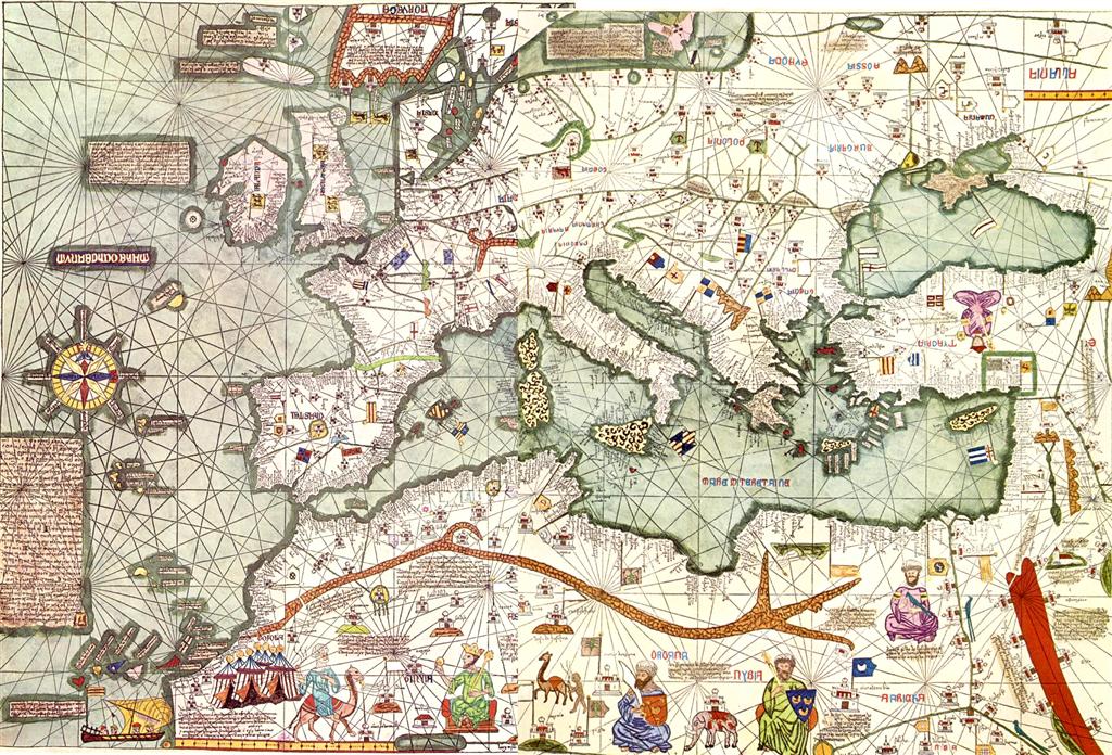 El Atlas Catalán, del año 1375