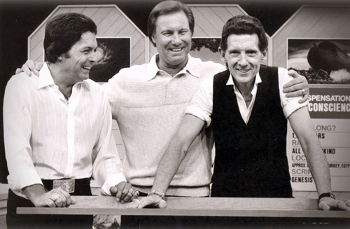 El trío de primos más célebre y estrambótico de América: MIckey Gilley, Jimmy Lee Swaggart y Jerry Lee Lewis