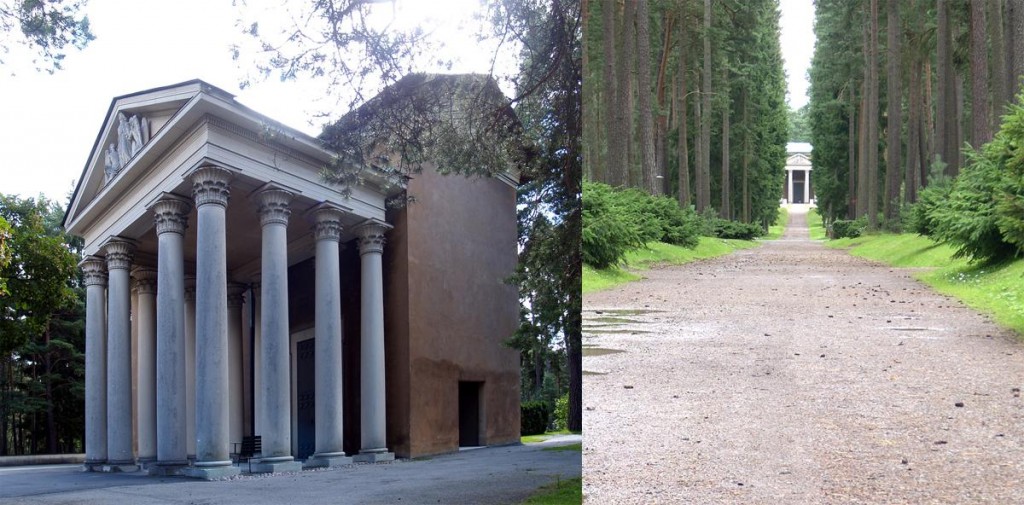 El cementerio del bosque en Estocolmo: un paseo al borde de la vida 9 La Capilla de la Resurrección y el Camino de las Siete Fuentes. Fotografías de seier+seier y Fredrik Rubensson.