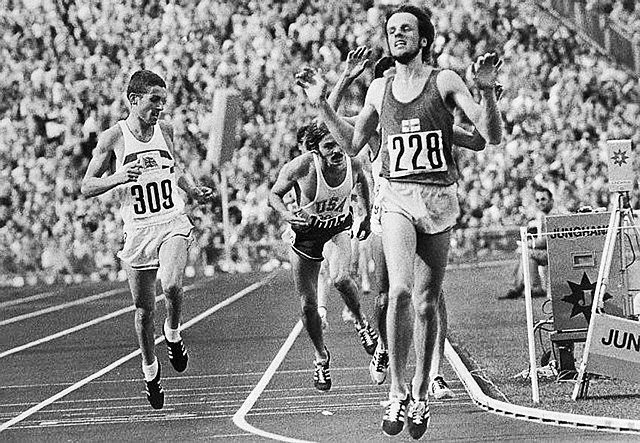 Steve Prefontaine: rebeldía y virtuosismo sobre el tartán 4 La derrota: Steve sobrepasado por sus rivales en Munich.