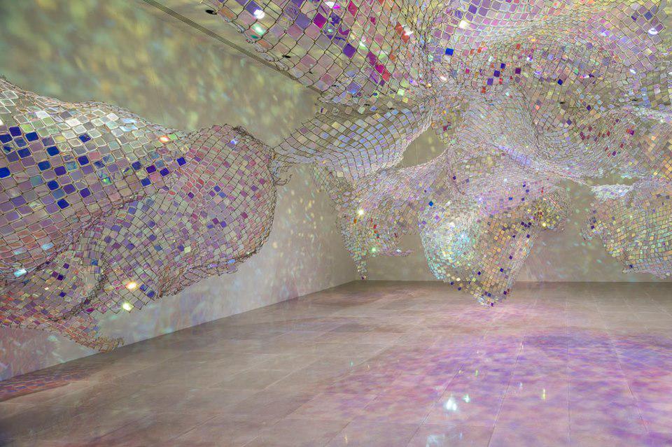 Someone paid 34 million euros for an abstract painting! And other contemporary art probably made by a seven year old kid 14 Unwoven Light. Soo Sunny Park 2