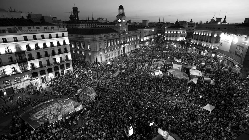«La revolución divertida»: el sueño de la política adolescente 3 Acampada del 15M en Puerta del Sol.