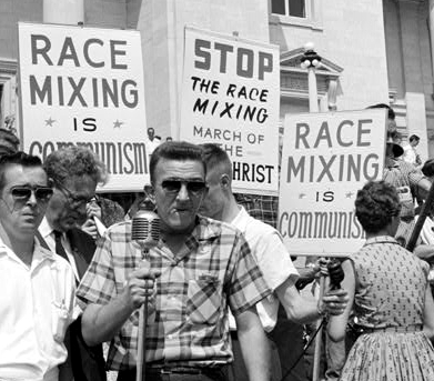 Manifestación en Little Rock, 1957