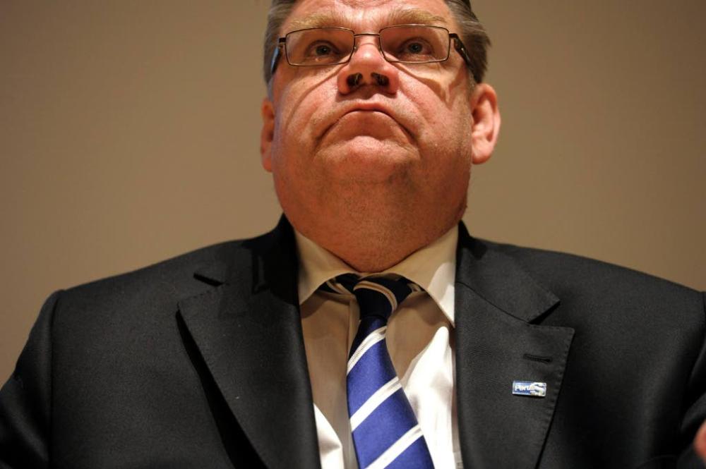 Timo Soini, líder del Partido de los Verdaderos Finlandeses