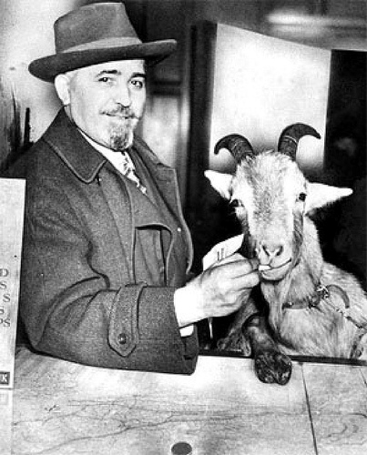 William Sianis y su cabra Murphy