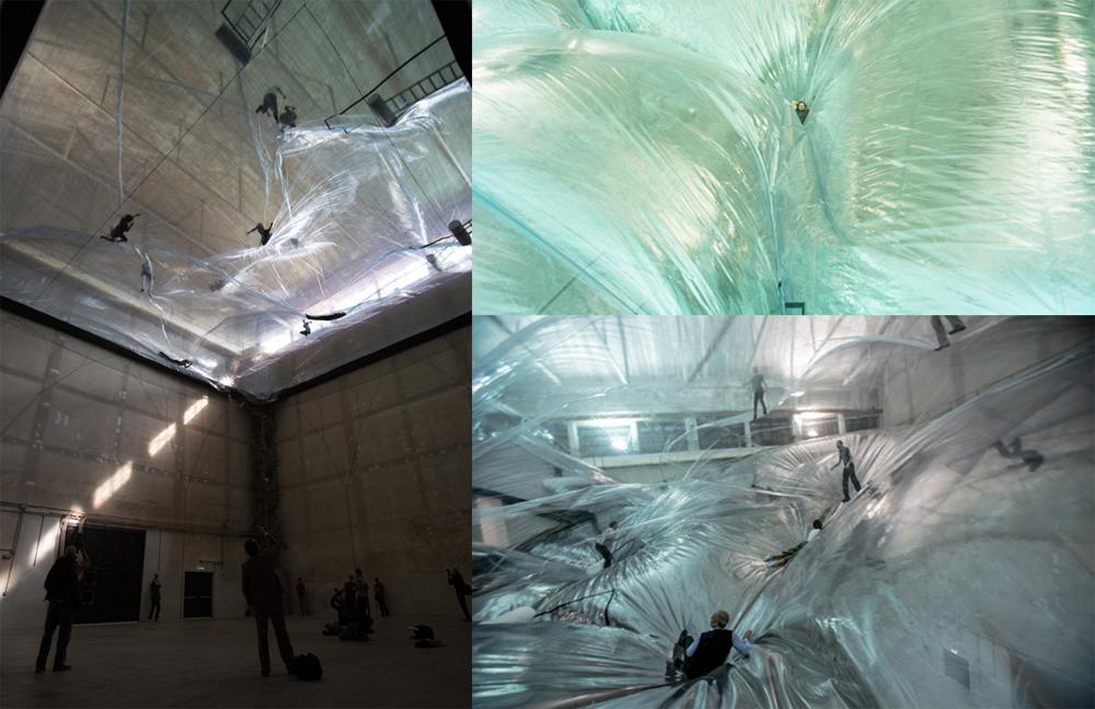 ¡Han pagado treinta y cuatro millones de euros por un cuadro abstracto! (y II) 10 Fotos ® Studio Tomás Saraceno y Hangar Bicocca.
