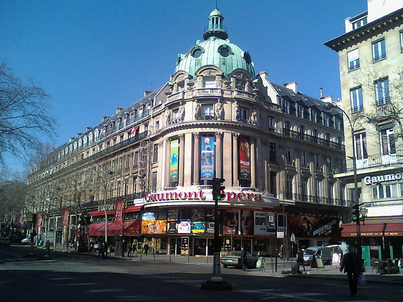 París, siempre nos quedarán los cines 1 Cine Gaumont. Foto: Tangopaso.