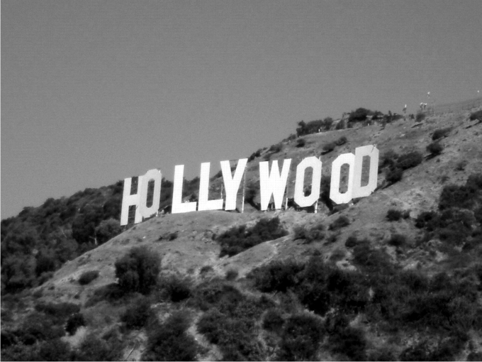 The Hollywood Sign en la actualidad. Foto: Àgata Sala.