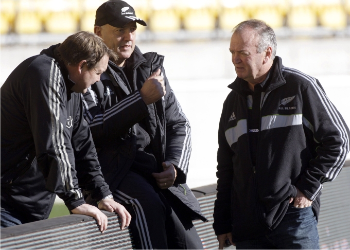 Los gigantes de las cabezas azules 2 Henry, Enoka y Hansen. Foto: Reuters / Cordon Press.