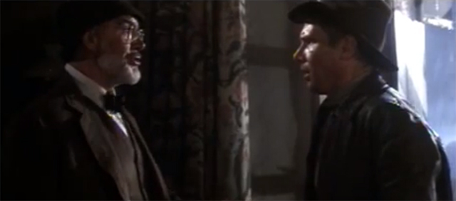 Sean Connery como padre de Indiana Jones, afortunada ocurrencia que benefició mucho a la tercera parte de la saga.