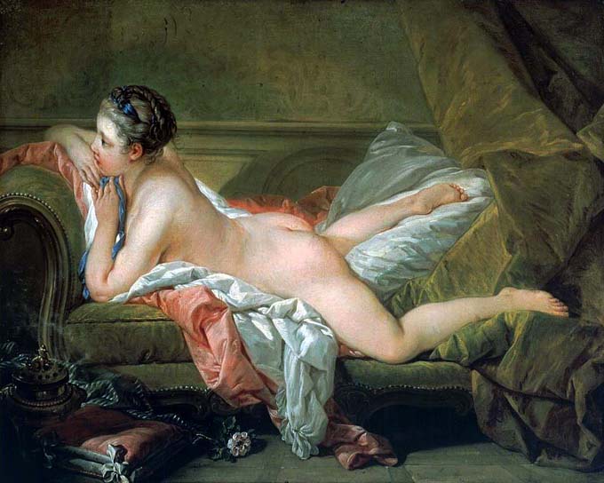 4. François Boucher, Odalisca rubia