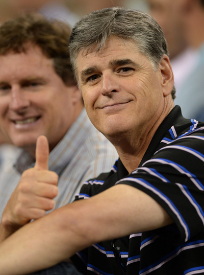 Varias estrellas de la cadena Fox News se han destacado en la defensa del ideario del Tea Party. En la imagen, el presentador Sean Hannity. (Foto: INFphoto.com/Cordon Press)  