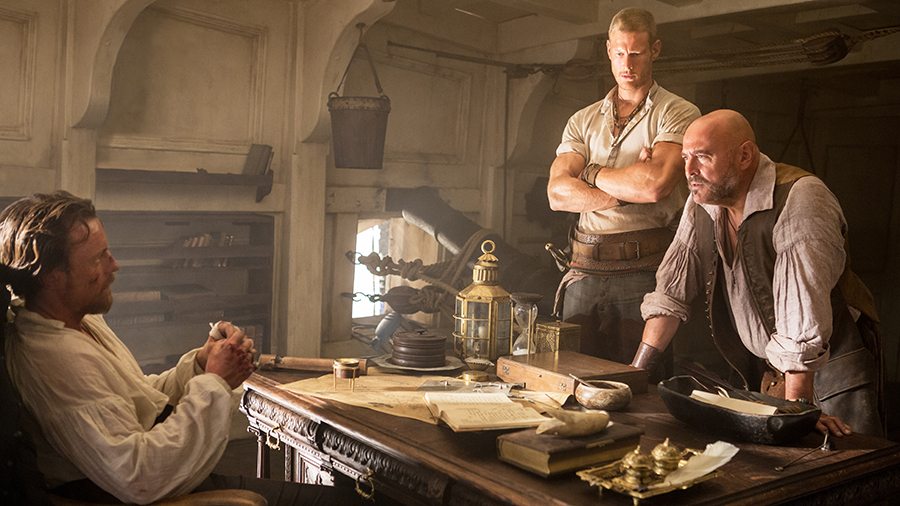 De La Isla del Tesoro a Black Sails 1 Black Sails. Imagen de Starz.
