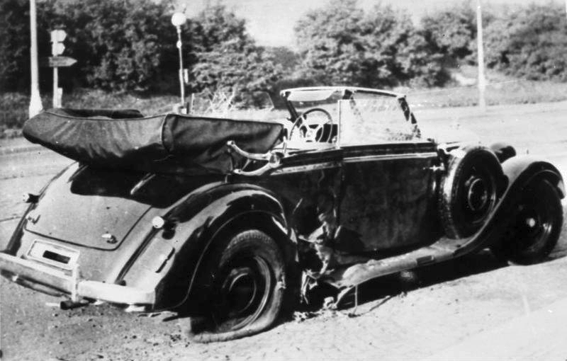 La bacteria que ayudó a la resistencia checa contra los nazis 2 Bundesarchiv_Bild_146-1972-039-44,_Heydrich-Attentat