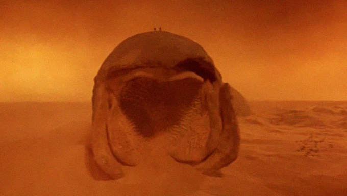 worm from dune
