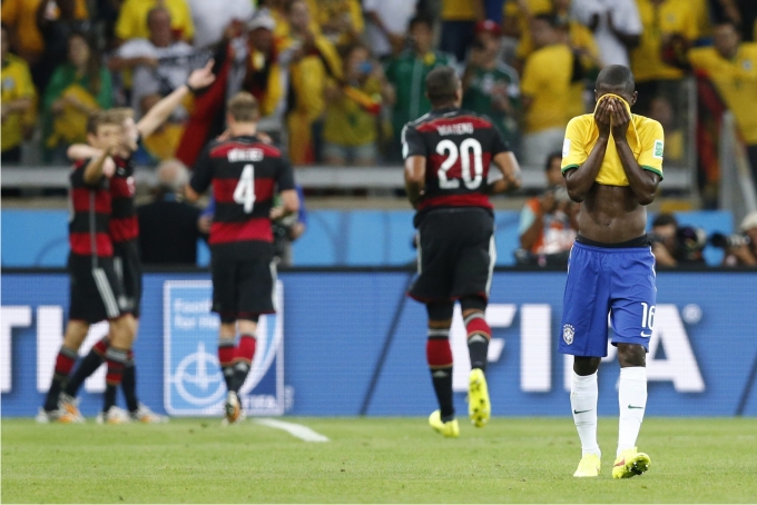 Semifinal entre Brasil y Alemania en el Mundial 2014. Foto: Cordon Press.