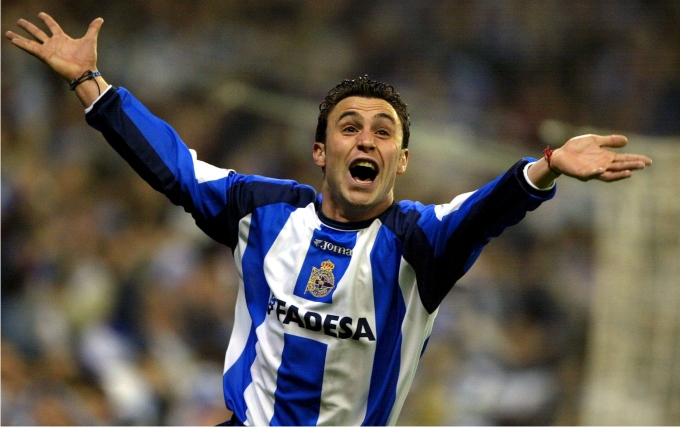 Cinco goles como cinco orgasmos (o por qué se me va la vida con el fútbol) 1 Sergio celebra el gol del Dépor frente al Real Madrid en la final de Copa del Rey de 2002. Foto: Cordon Press.