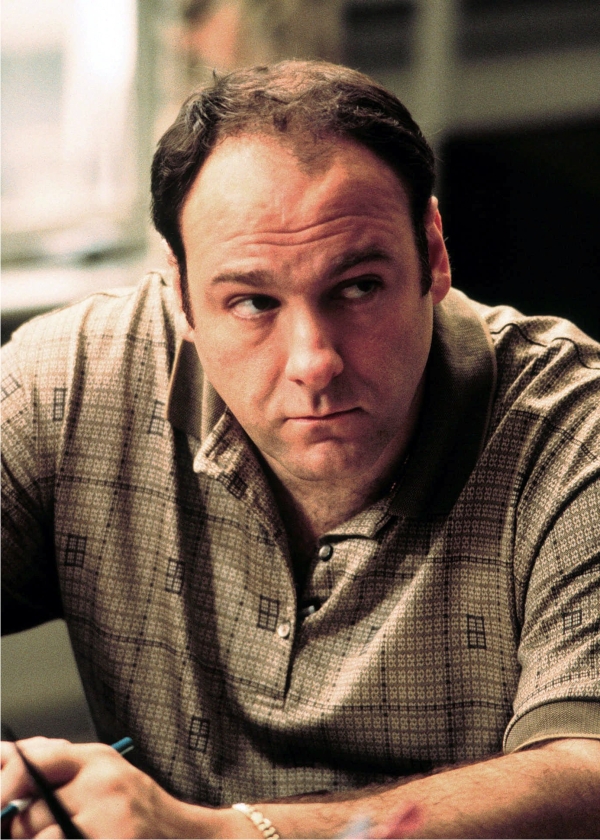 Los llamamos antihéroes, pero son hijos de puta. Y nos encantan 5 Tony Soprano. Imagen: HBO.