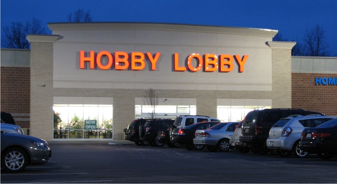 De anticonceptivos, religión y jueces 2 Una tienda Hobby Lobby en Ohio. Foto: Dang Apricot (CC)