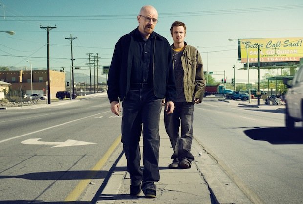 Los llamamos antihéroes, pero son hijos de puta. Y nos encantan 3 Walter White y Jesse Pinkman. Imagen: AMC.