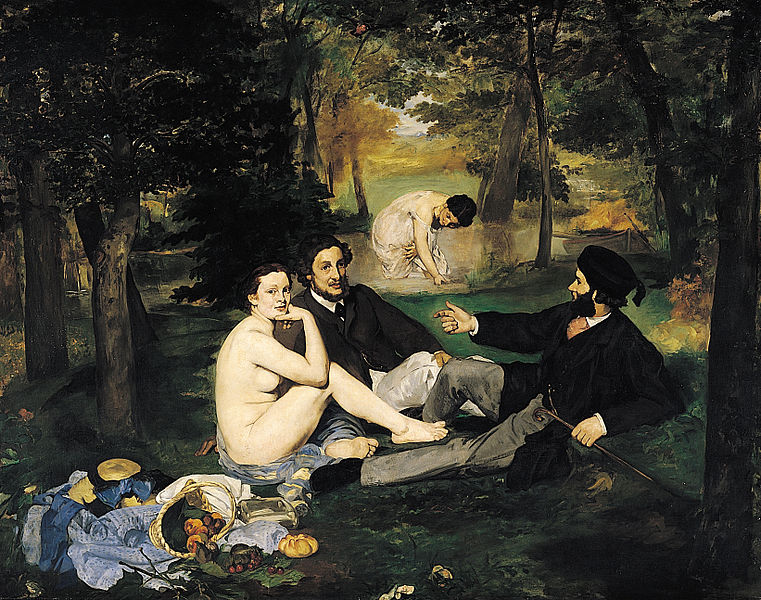 Almuerzo sobre la hierba, de Édouard Manet.