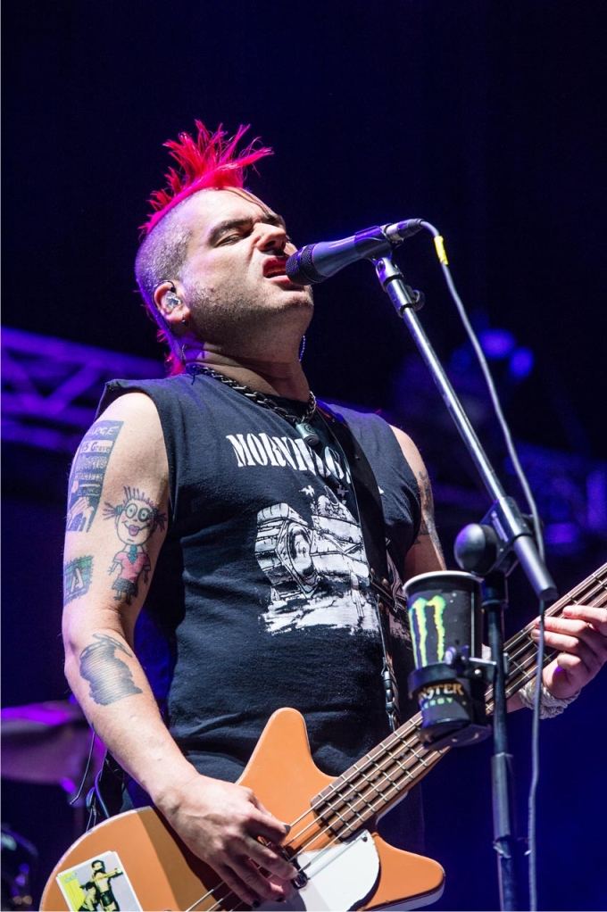 Resurrection Fest 2014: Apocalipse Dudes 3 Fat Mike, de NOFX.