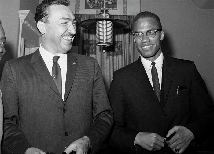 Malcolm X con Clayton Powell