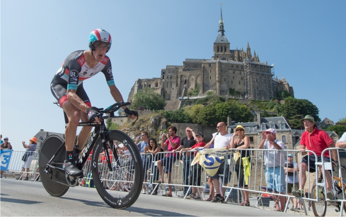 Andy Schleck en el Tour de 2013.  Foto: Cordon Press.