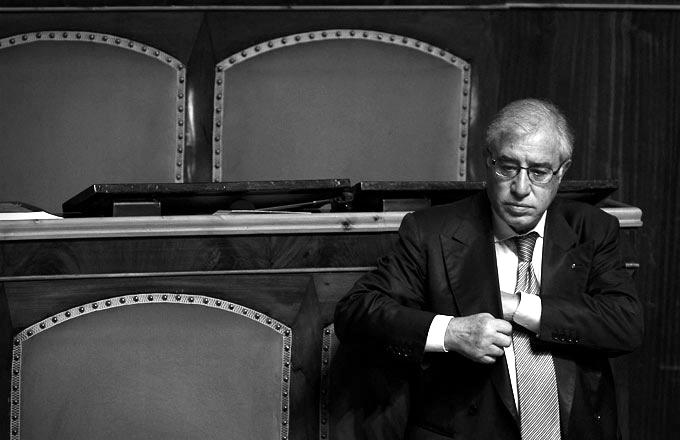 Crónicas de la Mafia (VII): Protocolo Mariposa 4 Marcello Dell’Utri durante un debate en el Senado en 2010. Fotografía: Cordon Press.