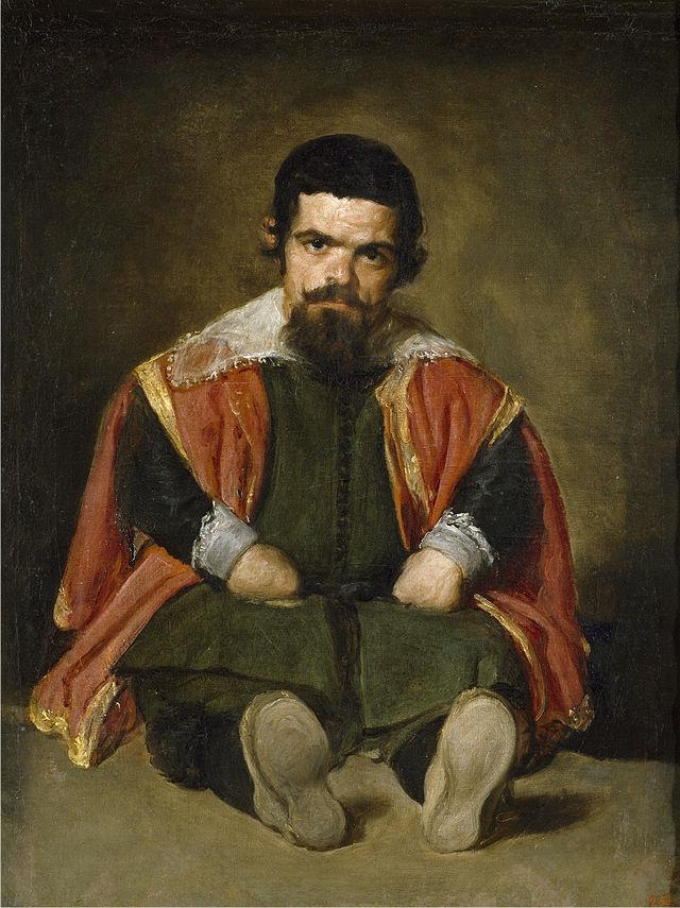 El bufón don Sebastián de Morra, por Diego Velázquez.