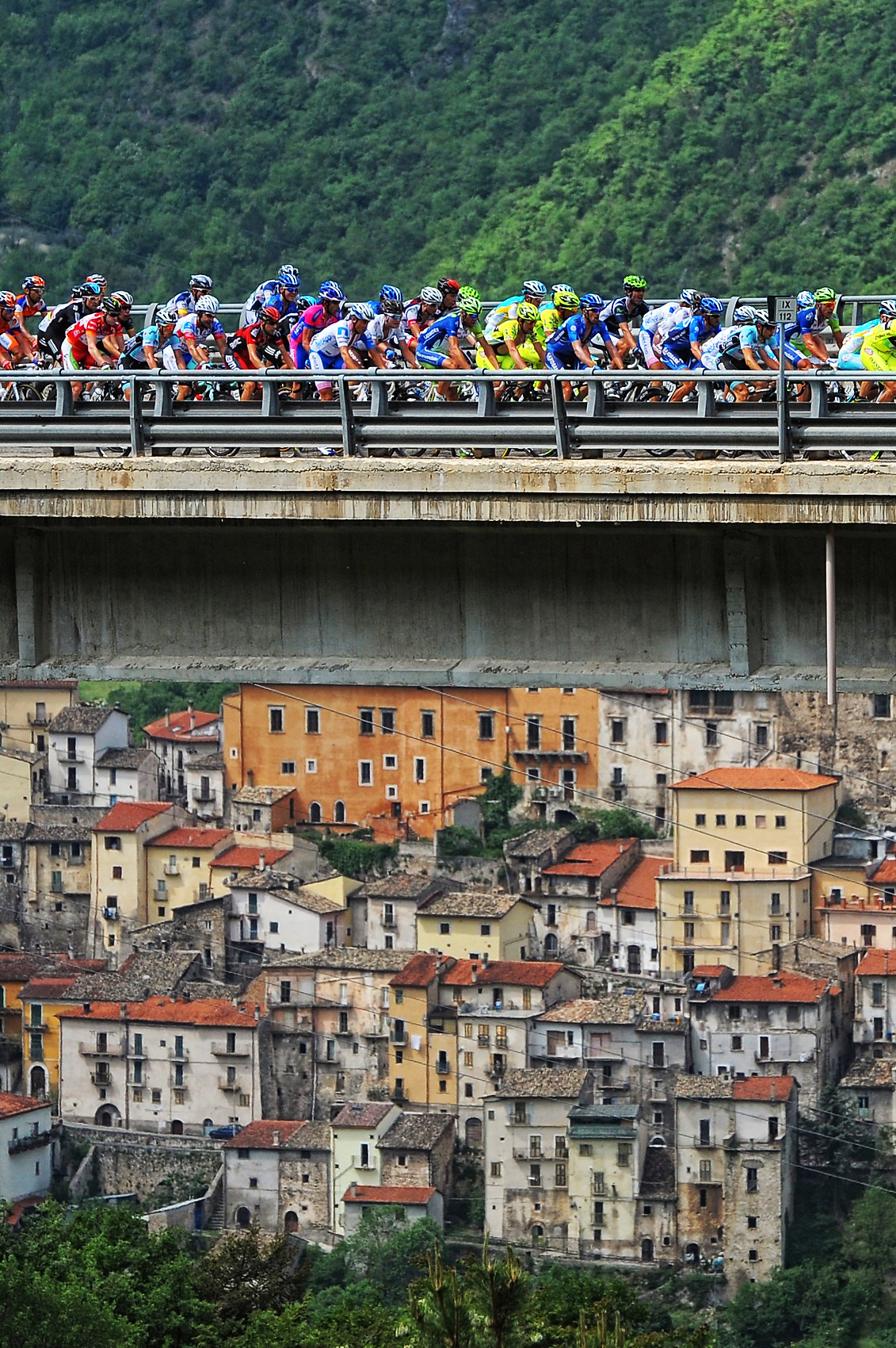 Espectáculo ciclista, el Giro de Italia, 2012. Fotografía: Tim De Waele / Corbis.