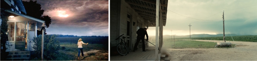 Izquierda: una escena de Encuentros en la tercera fase (Imagen de Columbia Pictures / EMI Films). Derecha: una escena de Interestellar (Imagen de Warner Bros Pictures).