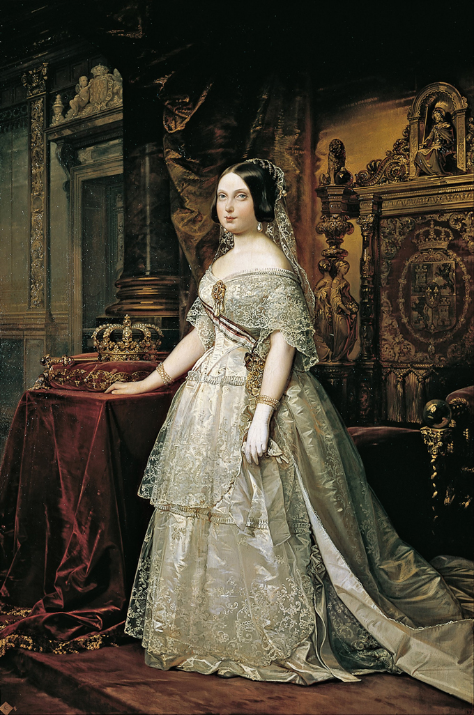 Retrato de Isabel II Federido de Madrazo 1844