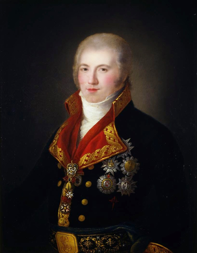 Retrato de Manuel Godoy como Caballero del Toisón Agustín Esteve ca. 1807