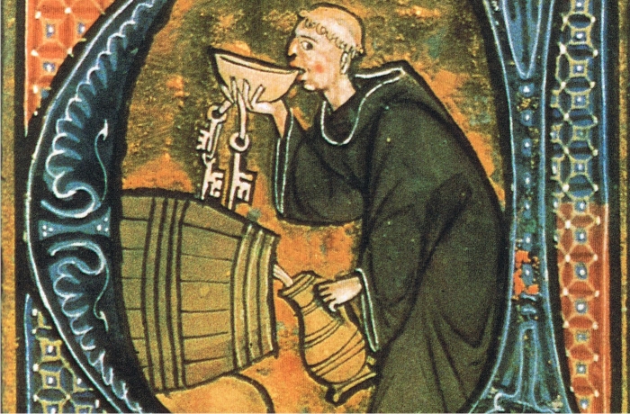 Imagen de Li livres dou santé de Aldobrandino de Siena, finales del siglo XIII.