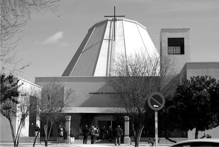 Iglesia de los Santos Justo y Pastor. Benjamin Cano Dominguez y Diego Escario Travesedo. 1997.